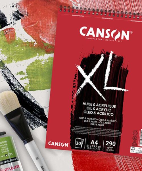 Canson Blokk XL Huile Acrylique 30 ark 290g